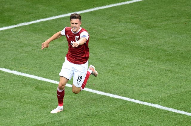 Christoph Baumgartner was Austria's match-winner in Bucharest