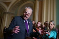 ‘How despicable is Donald Trump?’ Schumer blasts ex-president as GOP prepares to block major voting rights bill