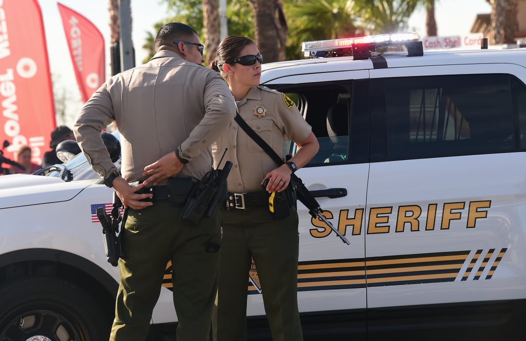 Southern California sheriffâ€™s deputy under investigation after surveillance video shows him kicking suspect in the head after surrender