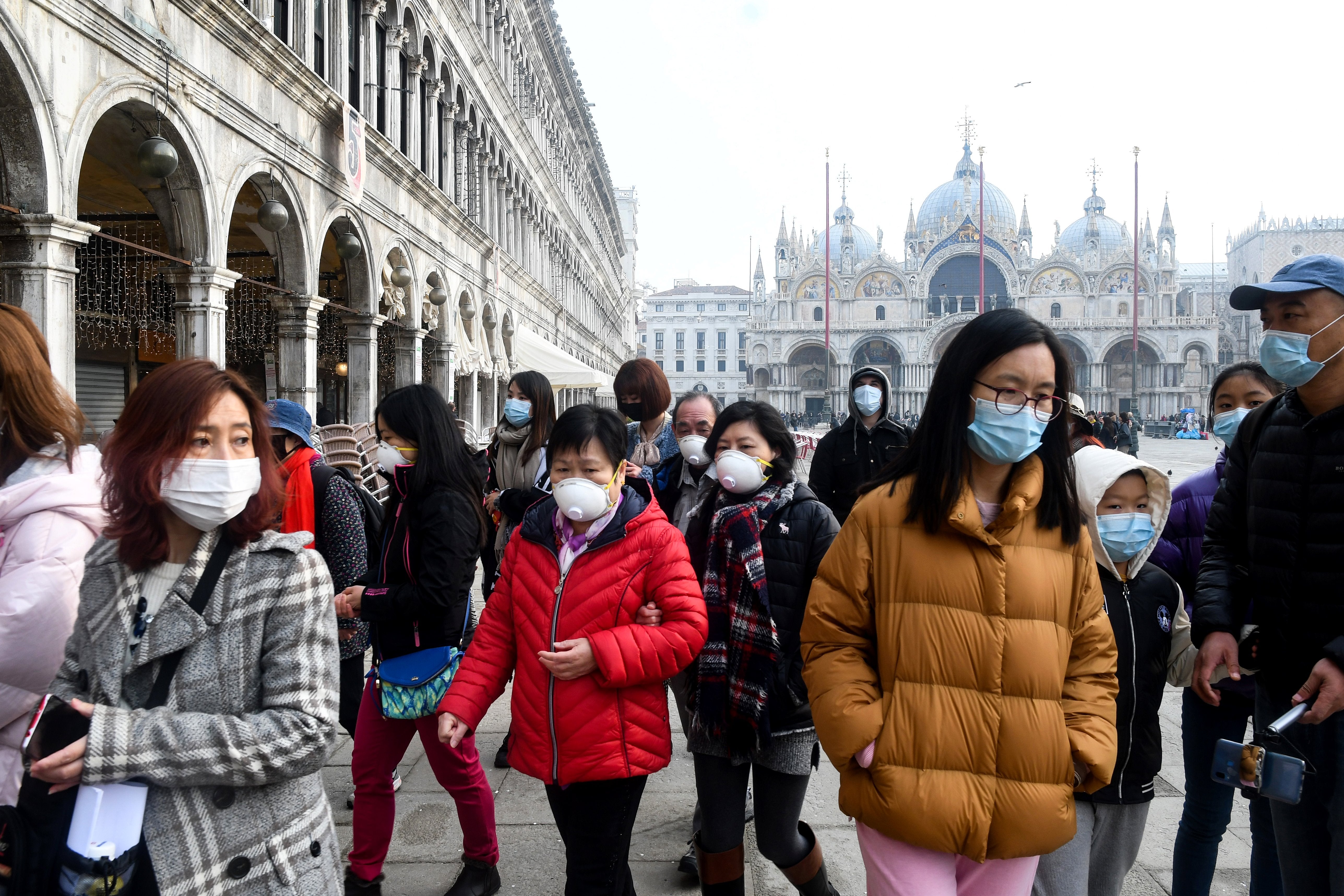 Mandatory masks were introduced in the country in October 2020