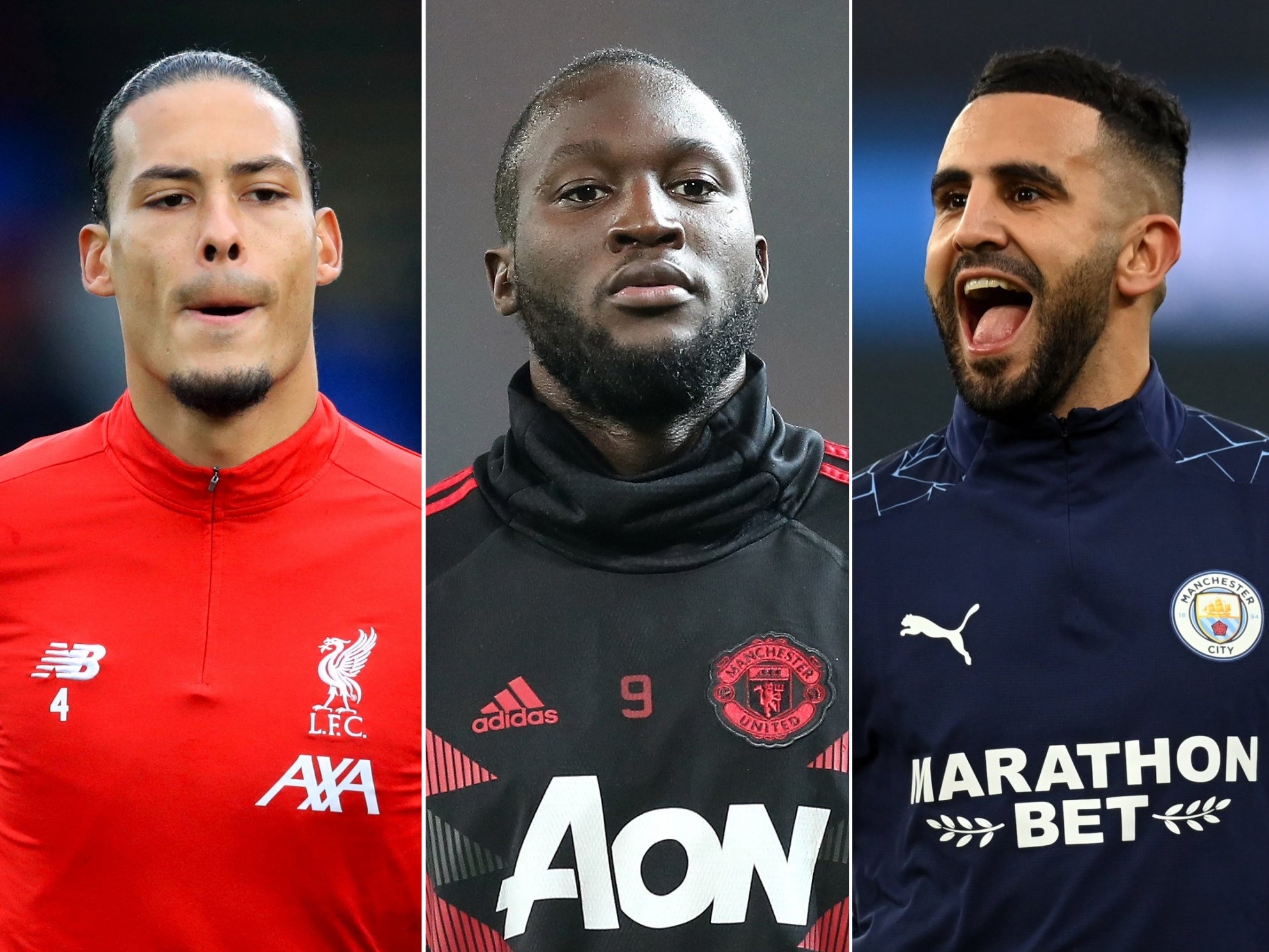 Virgil van Dijk and Romelu Lukaku hold the record for a transfer between British clubs