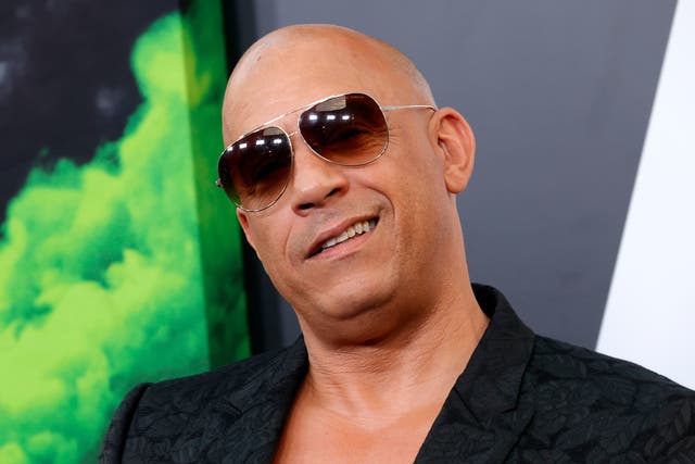 <p>Vin Diesel photographed at the ‘F9’ premiere in June 2021</p>