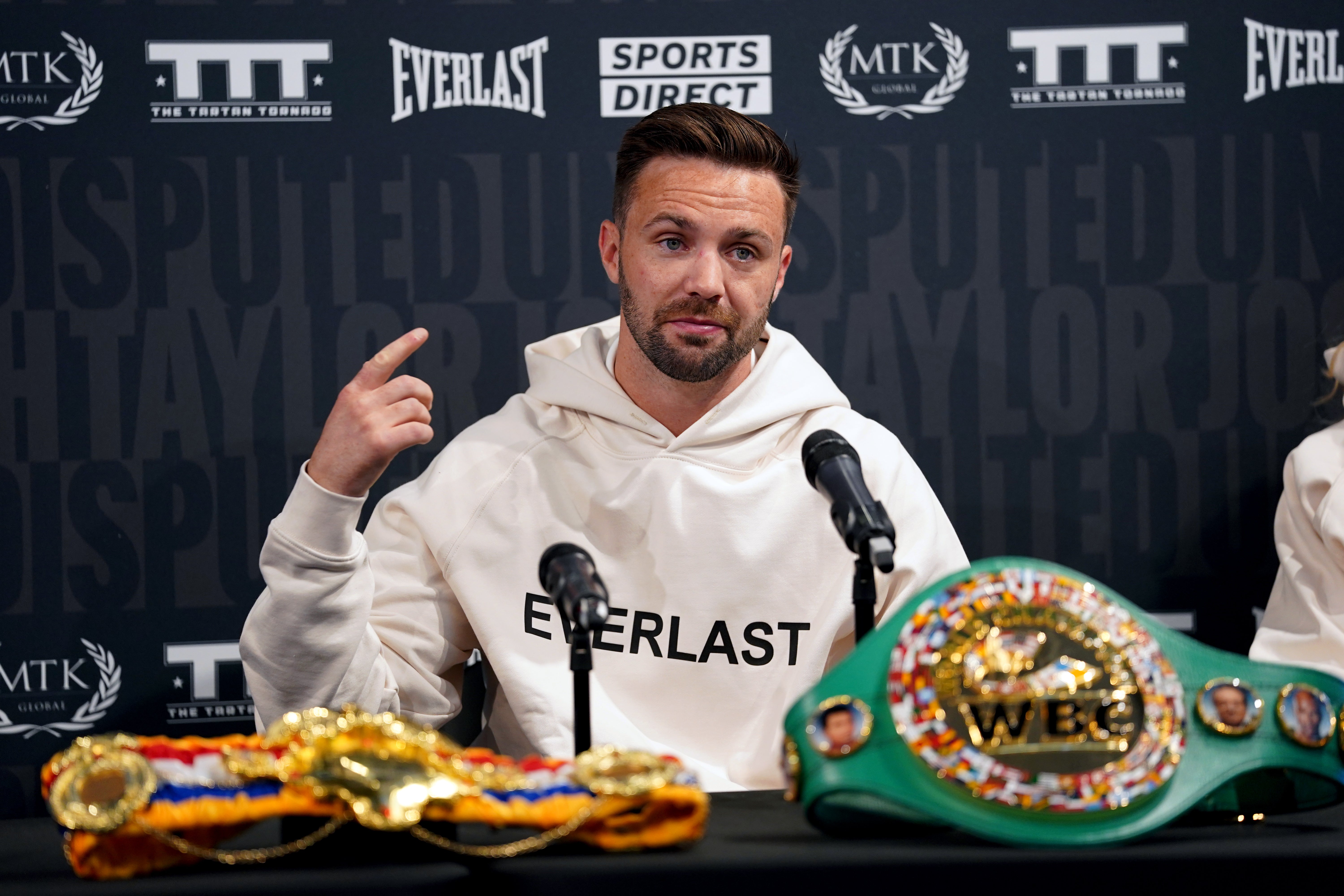 Scottish fighter Josh Taylor is determined to make more boxing history