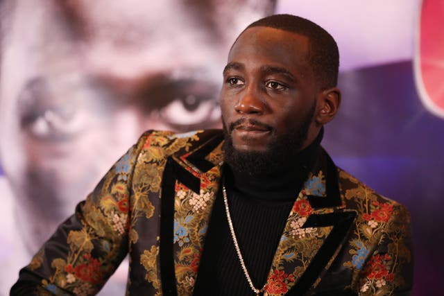 <p>American Terence Crawford, pictured, is in Josh Taylor's sights</p>