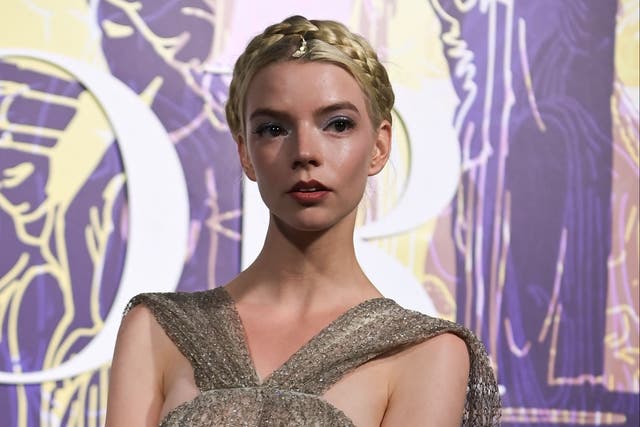<p>Anya Taylor-Joy at a Dior fashion show in Athens, Greece, on 17 June 2021</p>