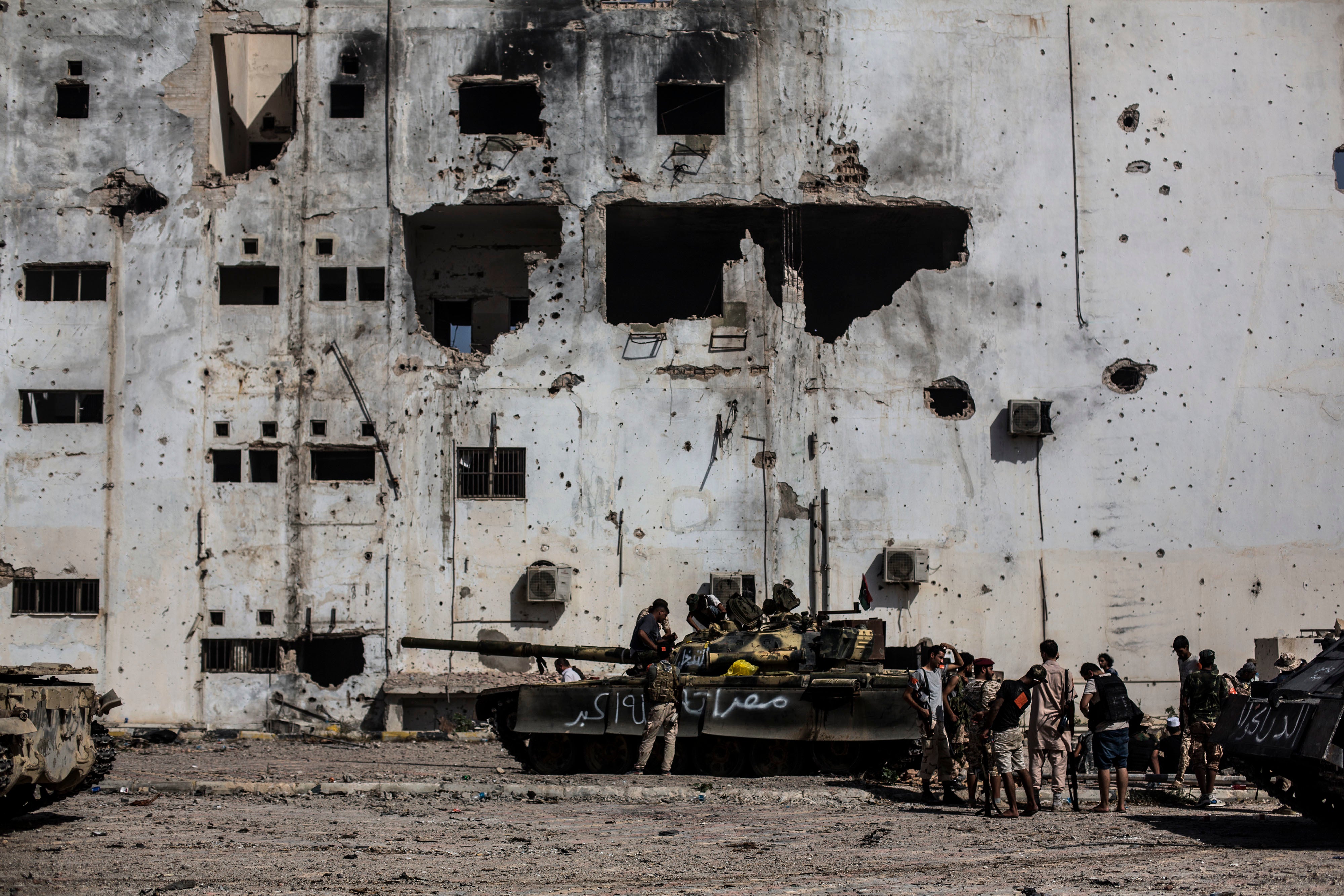Tripoli in Libya has been the scene of much fighting in recent years