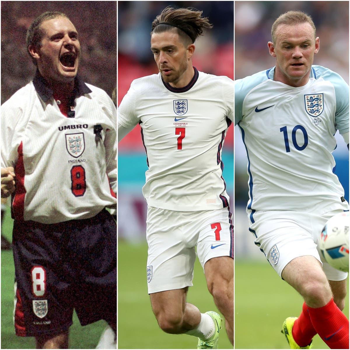 Jack Grealish aiming to follow in footsteps of Paul Gascoigne and Wayne Rooney