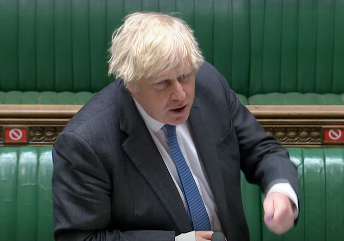 Boris Johnson under fire over ‘jabber’ remark in debate on rape convictions | The Independent