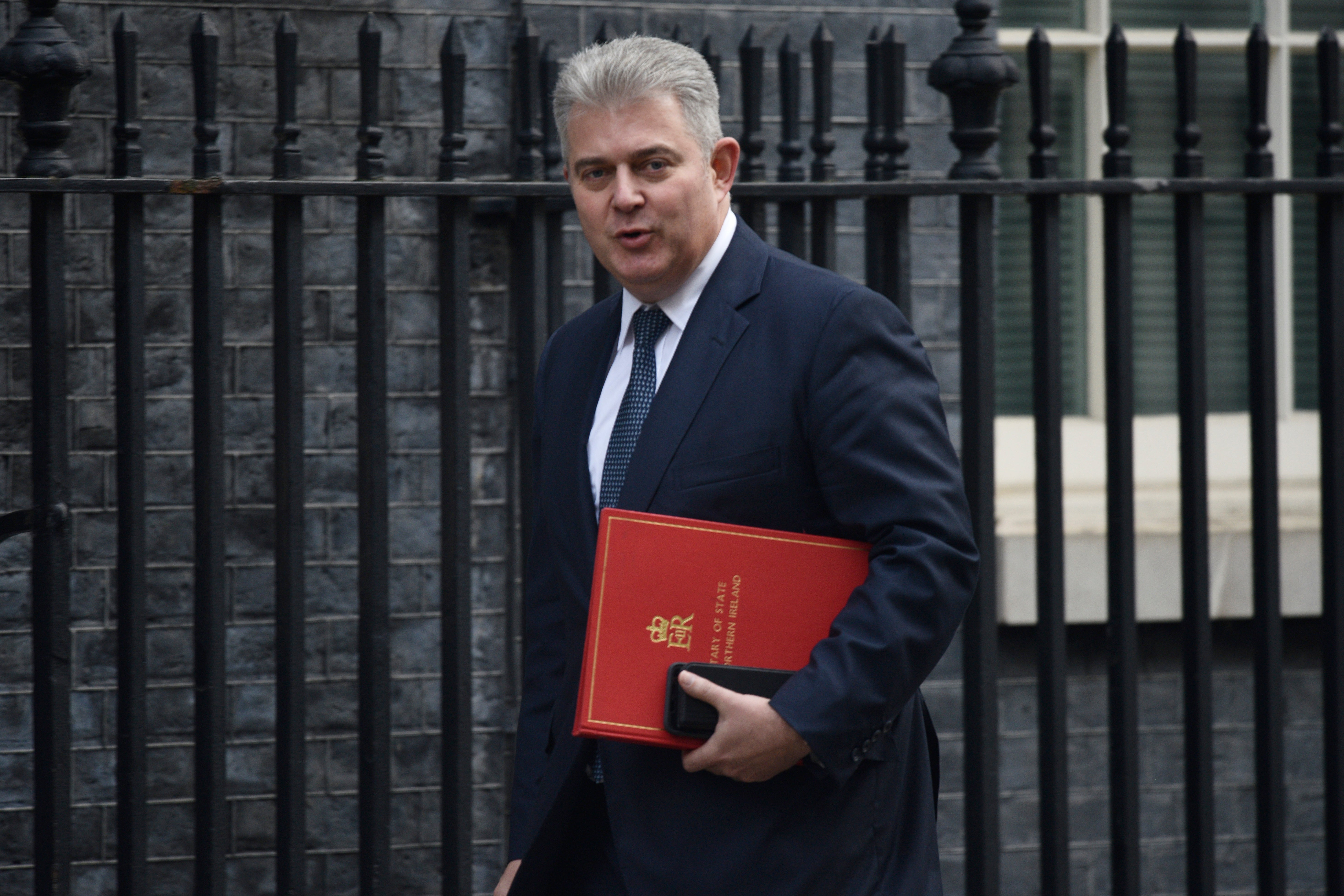 Northern Ireland Secretary Brandon Lewis said the protocol needed to be changed to be made sustainable