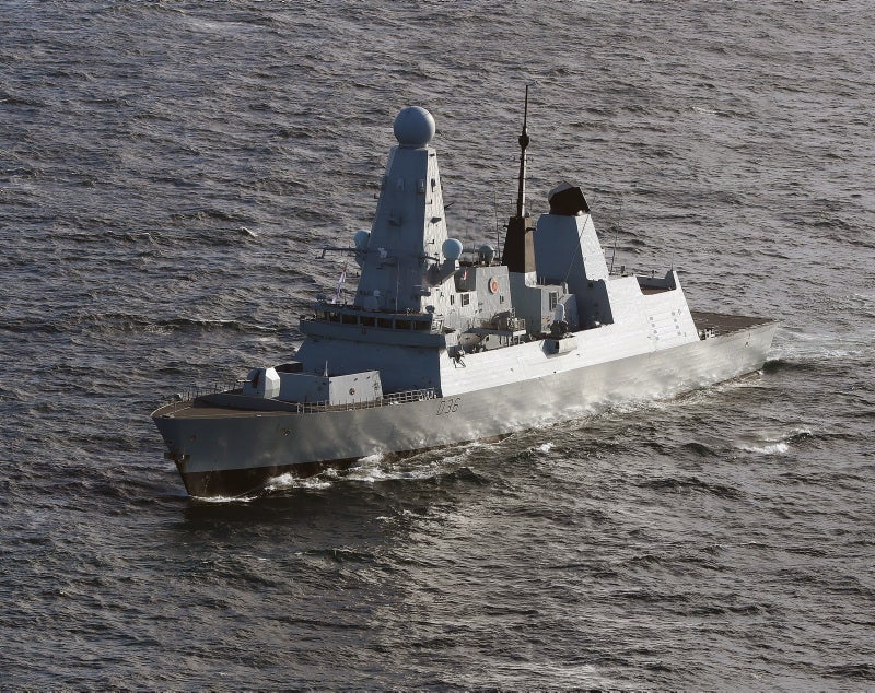 ‘HMS Defender’ at sea