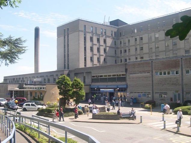 Derriford Hospital, in Plymouth, has warned that Tuesday was a ‘busy evening’ with hundreds of patients flooding A&E