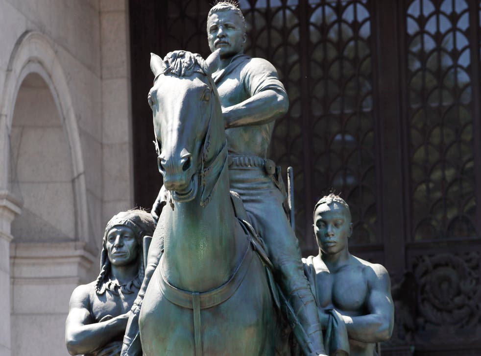NY-ESTATUA ROOSEVELT