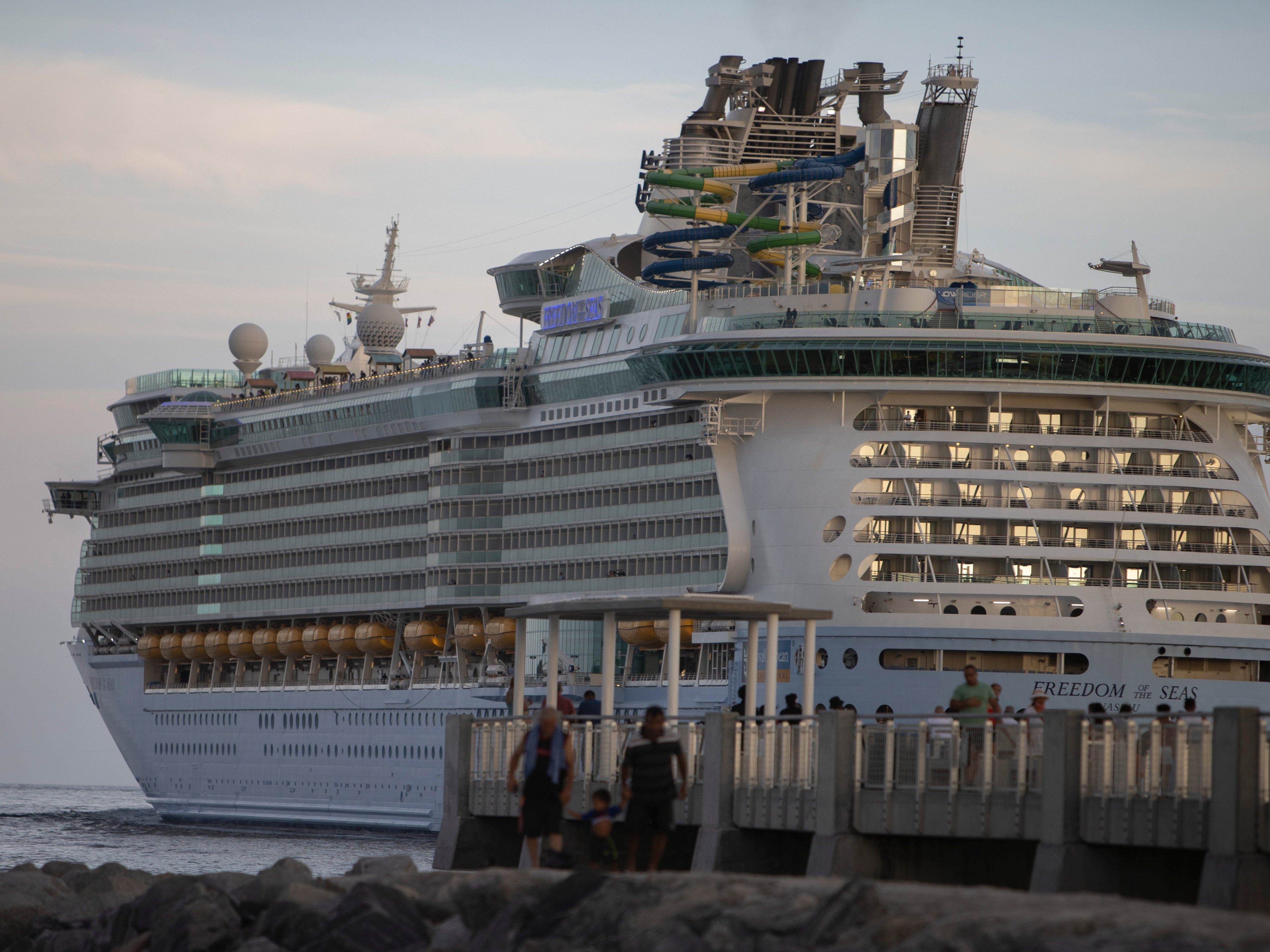 Royal Caribbean begins test cruise on Sunday