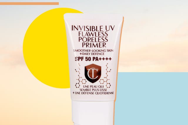 <p>The sunscreen primer hybrid boasts SPF 50 protection and claims to blur imperfections while adding radiance</p>