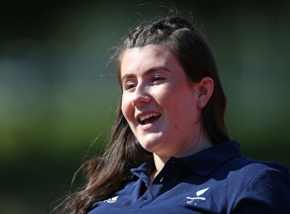 hollie arnold is more worried by paralympics than being showered with fish guts the independent hollie arnold is more worried by paralympics than being showered with fish guts the independent