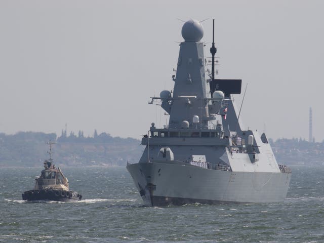 <p>Russia has claimed a Royal Navy warship was in “clear violation” of a 1986 agreement by straying into territorial waters</p>
