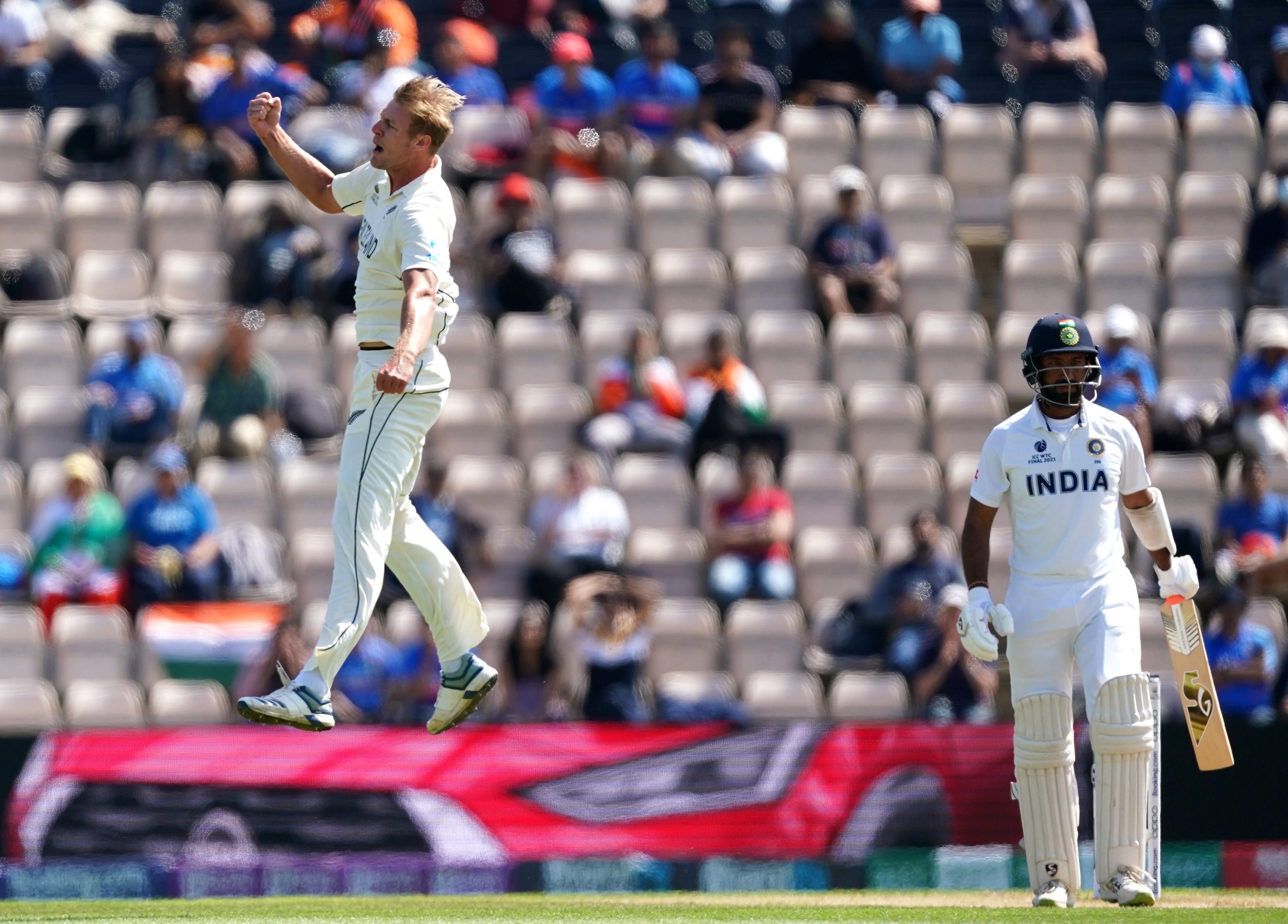 Kyle Jamieson took seven wickets at Lord’s