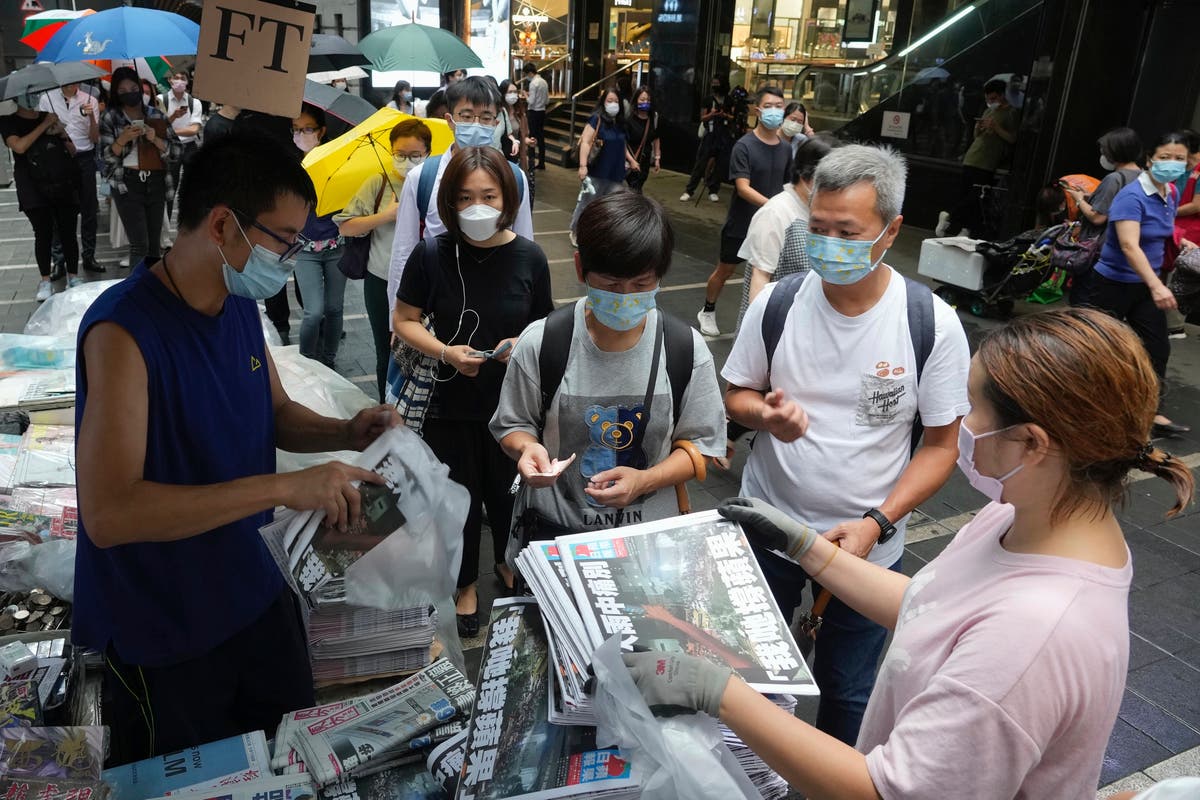 Last Apple Daily newspaper edition sold out across Hong Kong