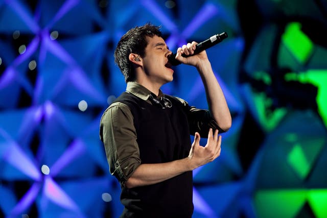 <p>File Image: David Archuleta rehearses at "Kaleidoscope" presented by sanofi-aventis US airing nationally on Thanksgiving Day on  in 2009</p>