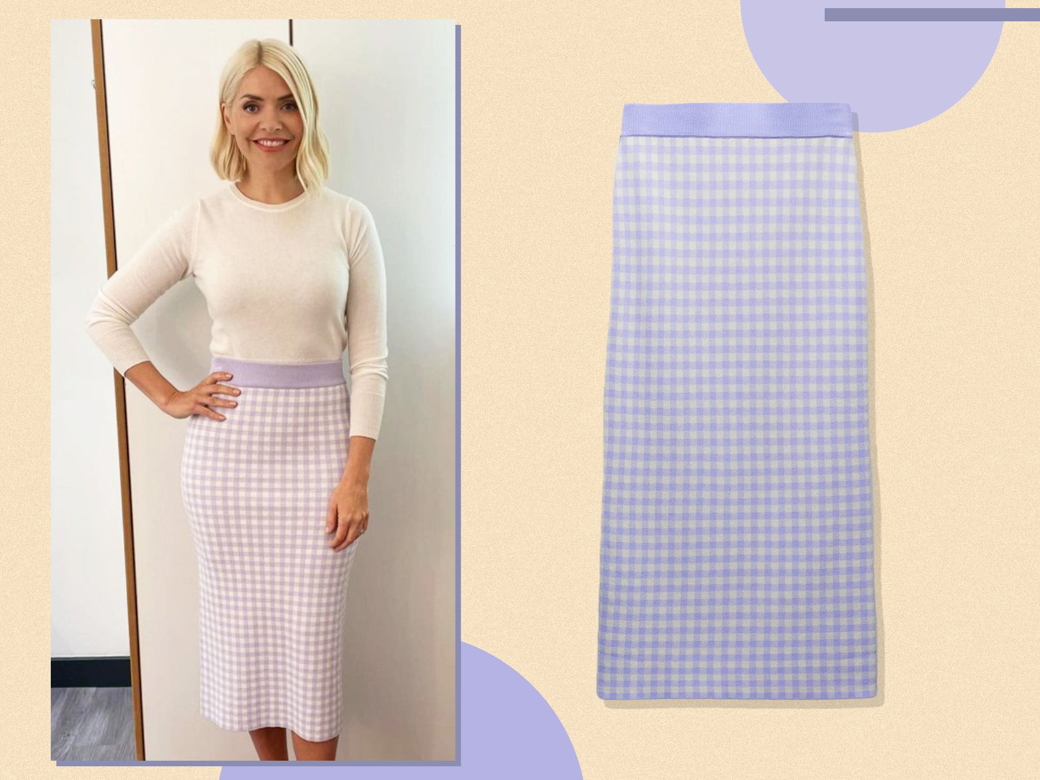 Not only is the skirt an affordable buy to begin with, there’s also 35 per cent off it right now