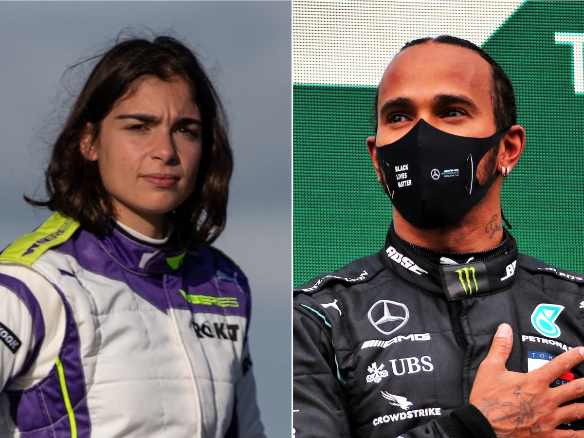 &lsquo;Lewis is fantastic&rsquo;: Jamie Chadwick hails Hamilton&rsquo;s fight for equality in sport
