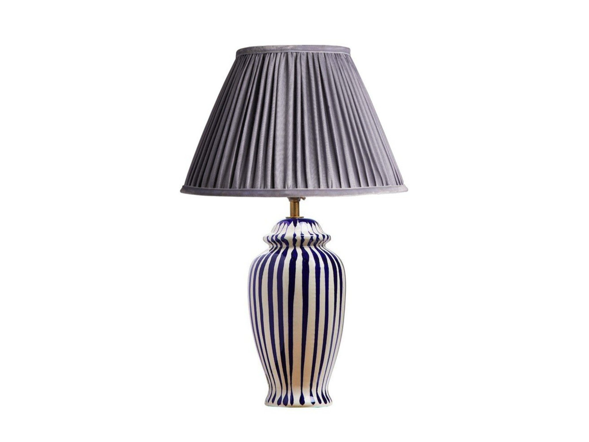 Pooky lottie bedside lamp in a cobalt blue and stone glaze indybest.jpeg
