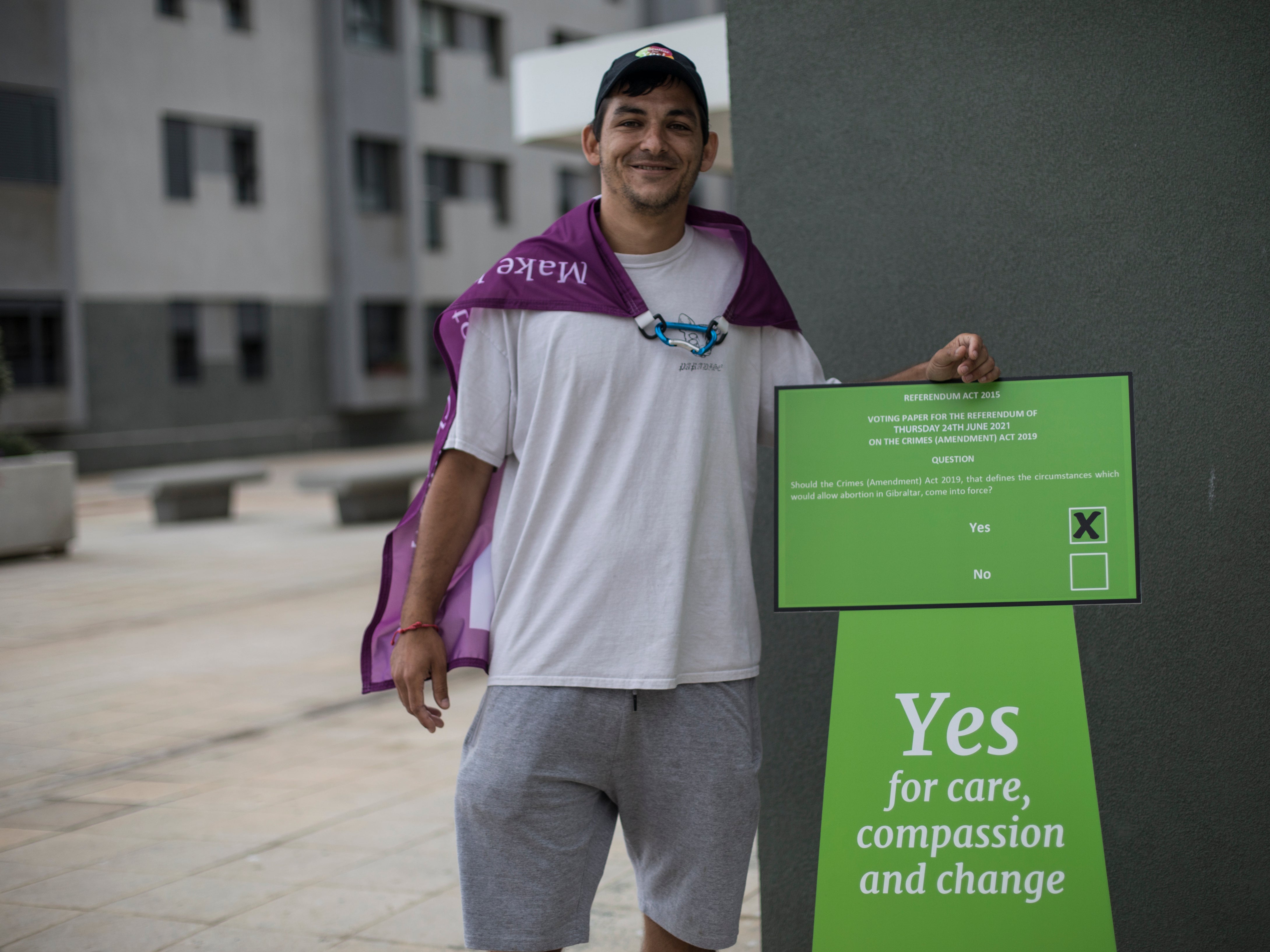Gibraltarians head to the polls to vote on changing the country’s restrictive abortion laws