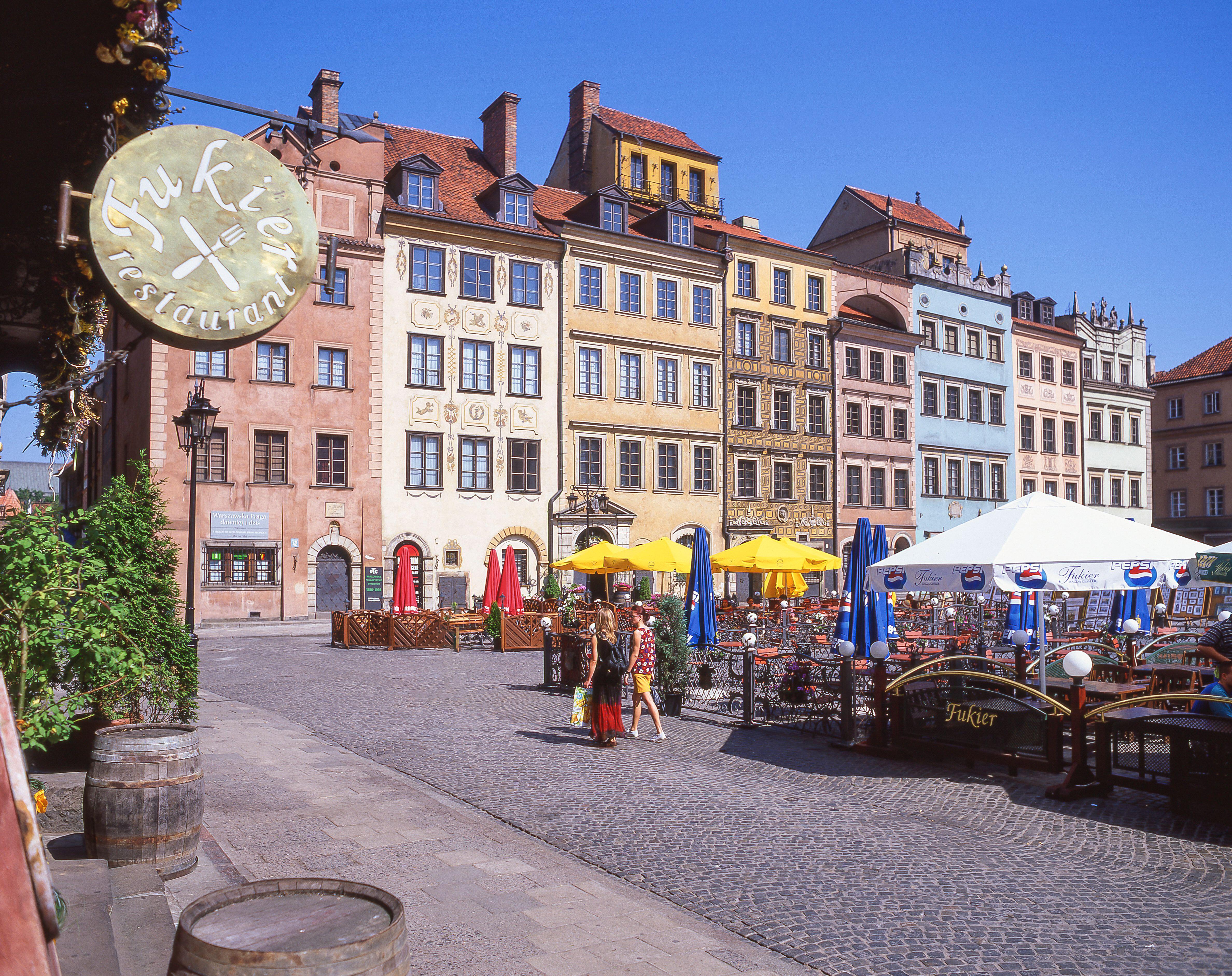 Old town market place, Warsaw