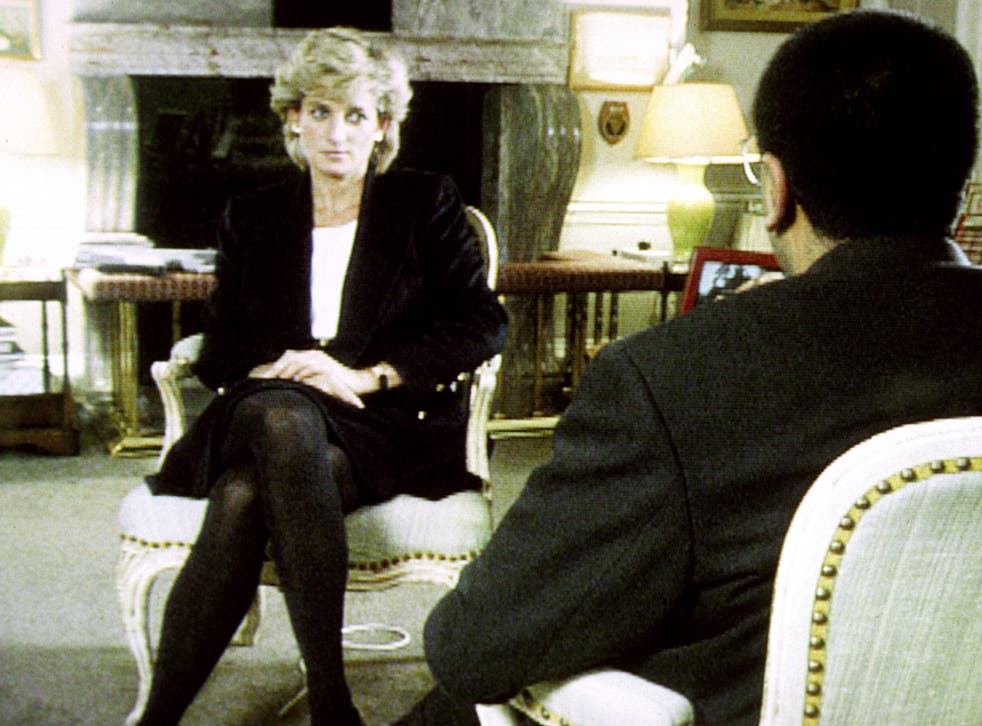 <p>Diana, Princess of Wales, during her interview with Martin Bashir for the BBC</p>