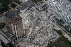 Miami building collapse: Shocking video shows Florida condo falling