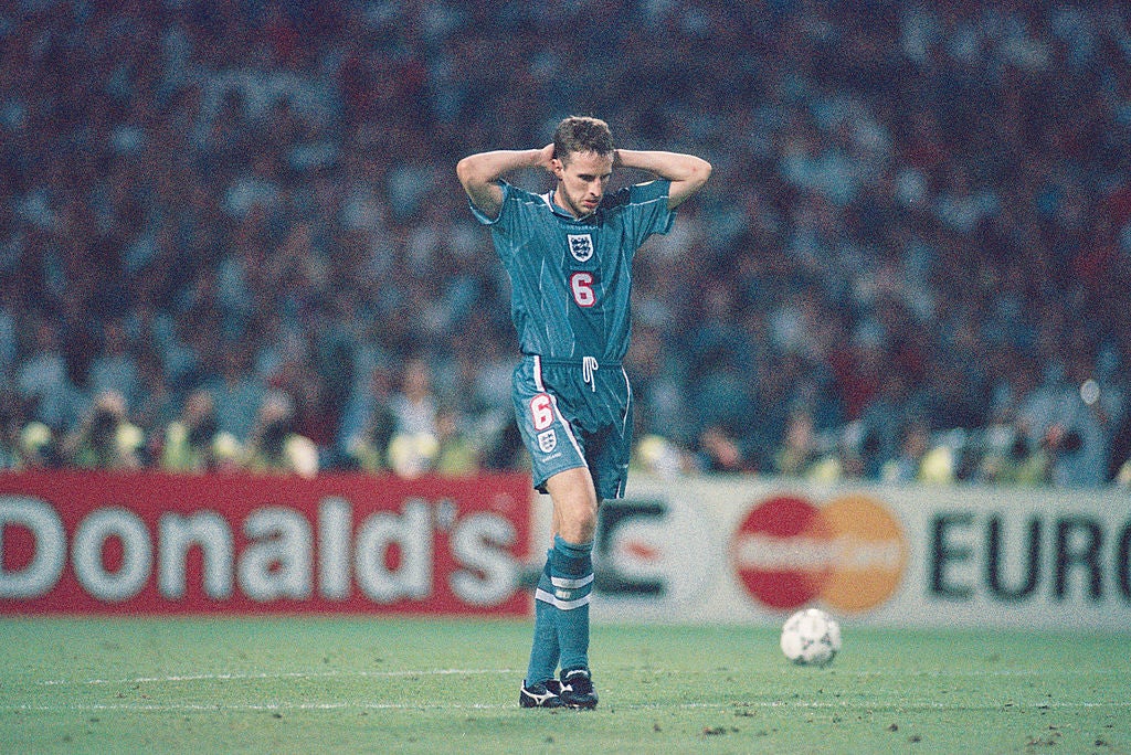 Now England manager, Southgate missed a crucial penalty against Germany at Euro 96