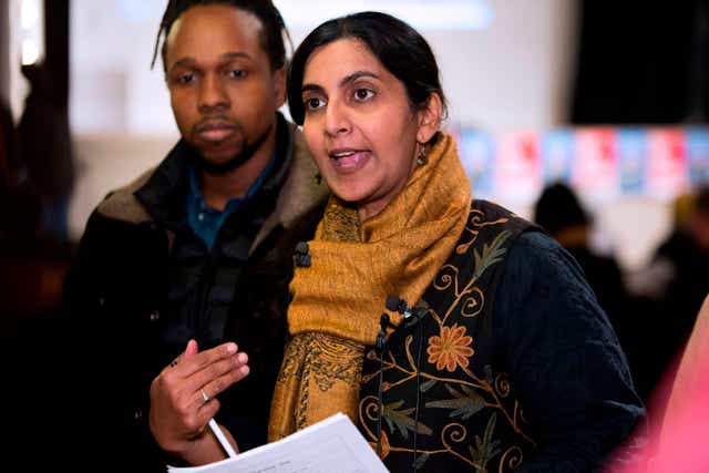 <p>Kshama Sawant was first elected to Seattle City Council in 2013</p>