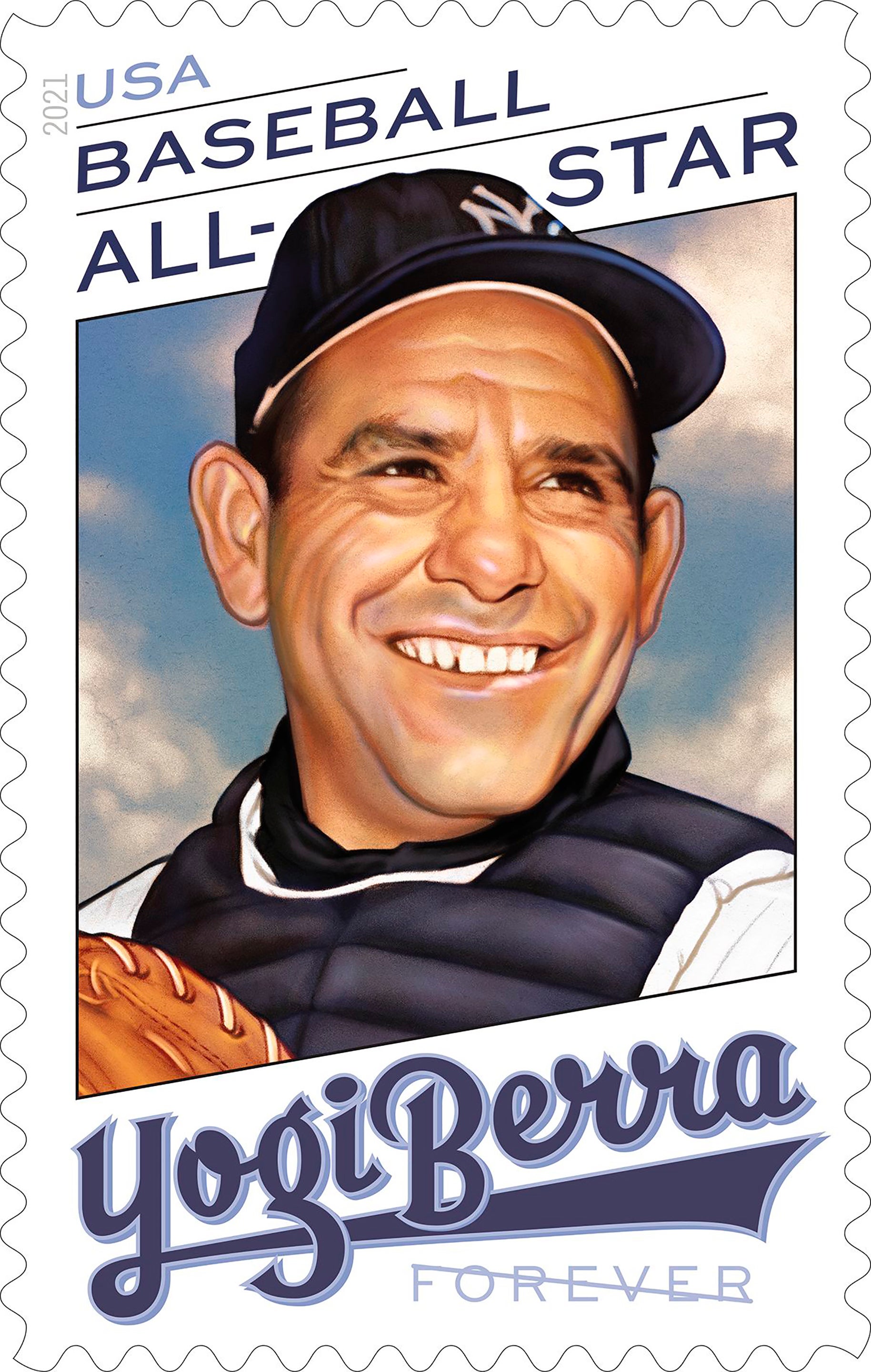 Yogi Berra Stamp
