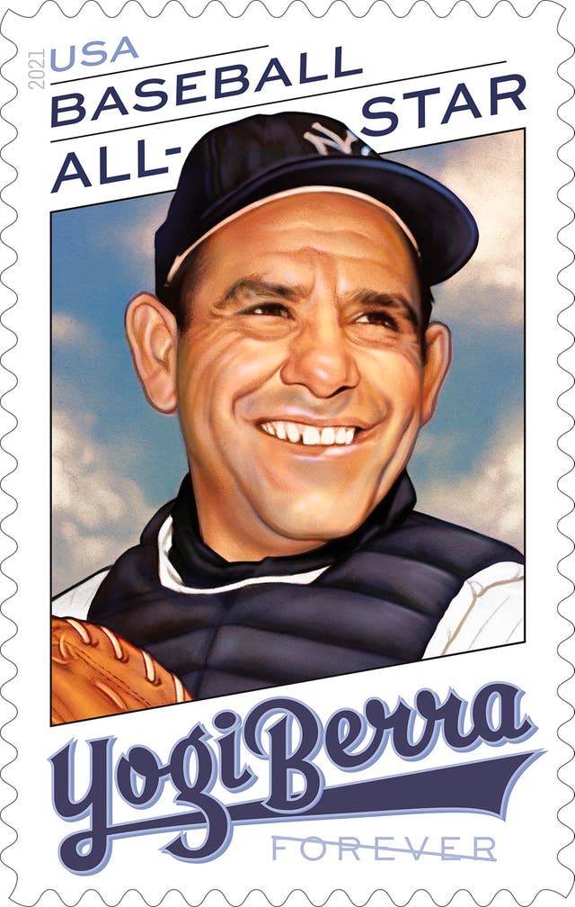 Yogi Berra Stamp