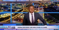 Zambian TV presenter interrupts live broadcast to claim on-air he hadn’t been paid by news station