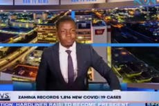 Zambian TV presenter interrupts live broadcast to claim on-air he hadn’t been paid by news station