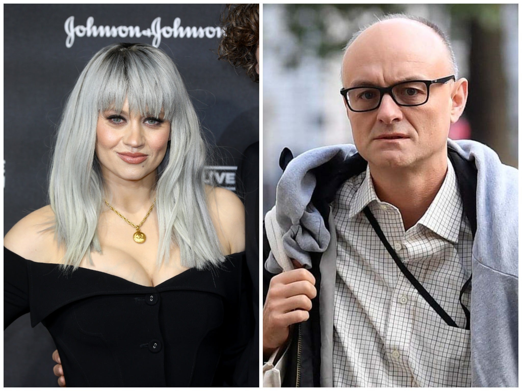 <p>Kimberly Wyatt and Dominic Cummings</p>