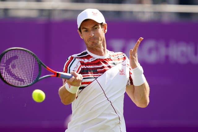<p>Andy Murray warmed up for Wimbledon by reaching the second round at Queen's Club</p>