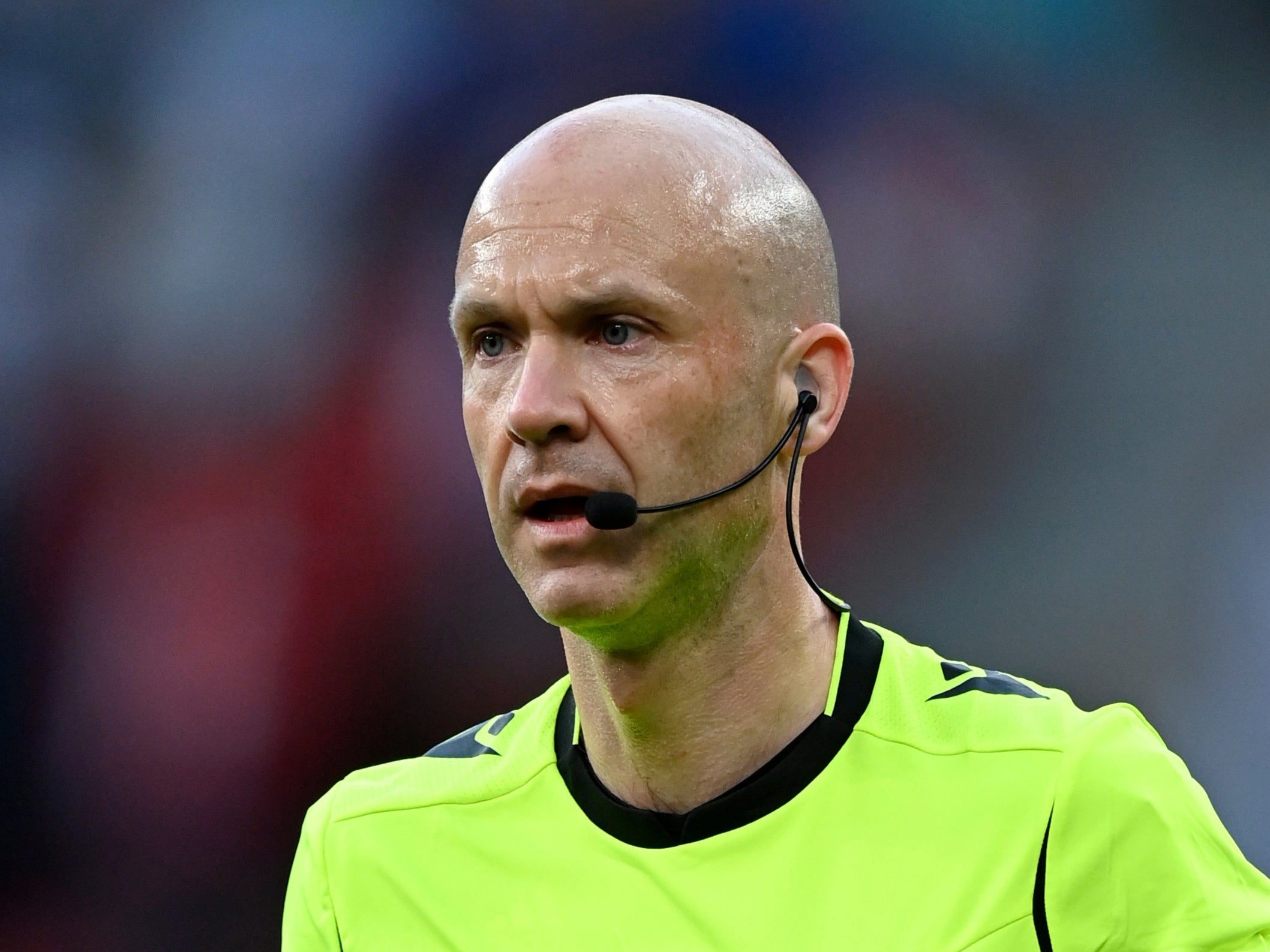 Anthony Taylor has been praised for his quick thinking following Christian Eriksen's cardiac arrest in the Denmark v Finland match on June 12