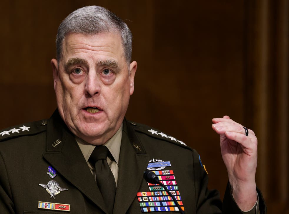 US military chief Mark Milley once told Stephen Miller to 'shut the f***  up' over criticisms of protests | The Independent