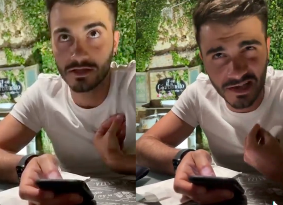 Italian man disgusted after his American fiance asks for pineapple on