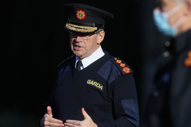 <p>Ireland’s police commissioner, Drew Harris, has apologised to victims of domestic abuse</p>