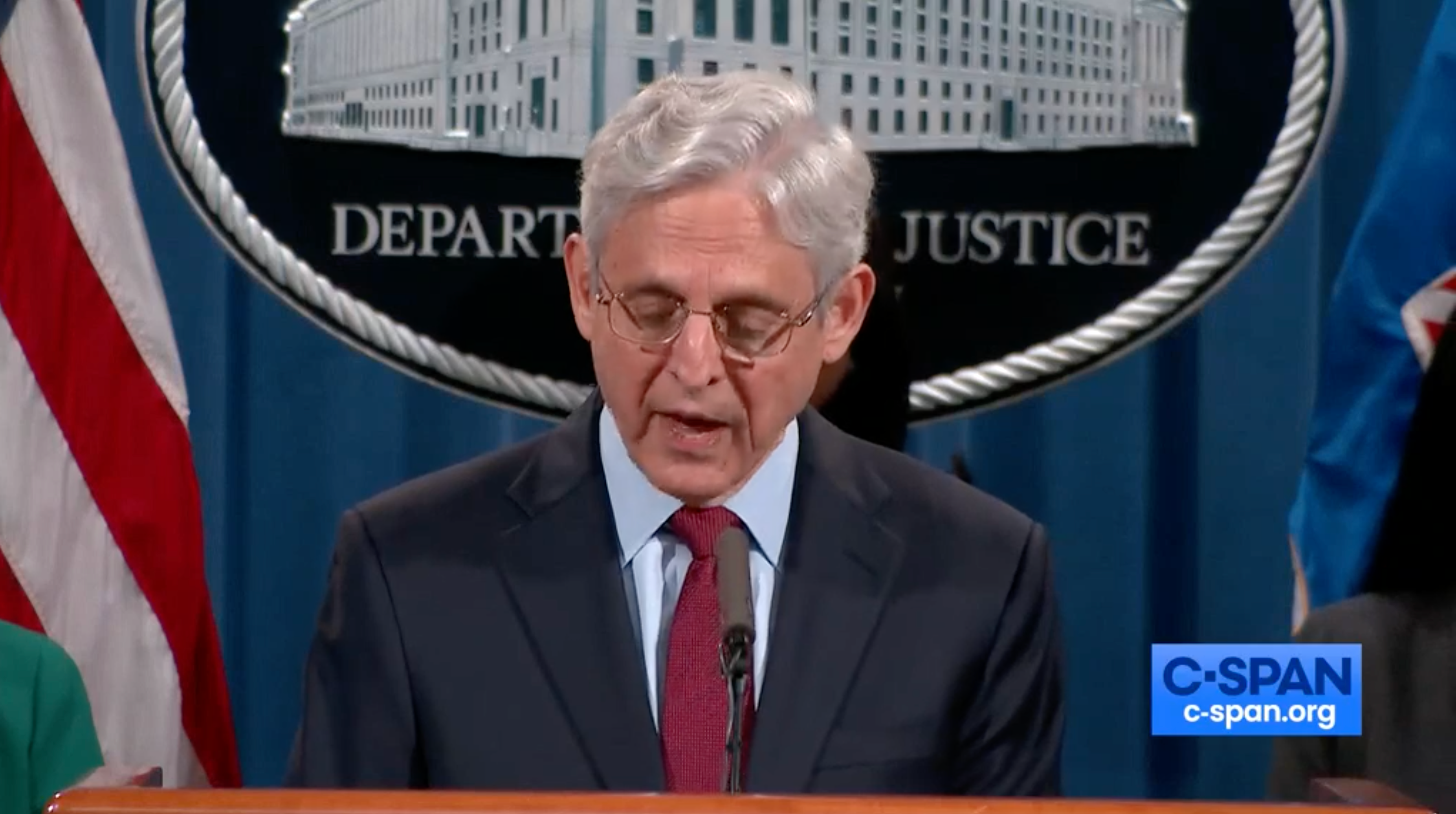 Attorney General Merrick Garland offers his condolences over the building collapse in Miami-Dade, Florida