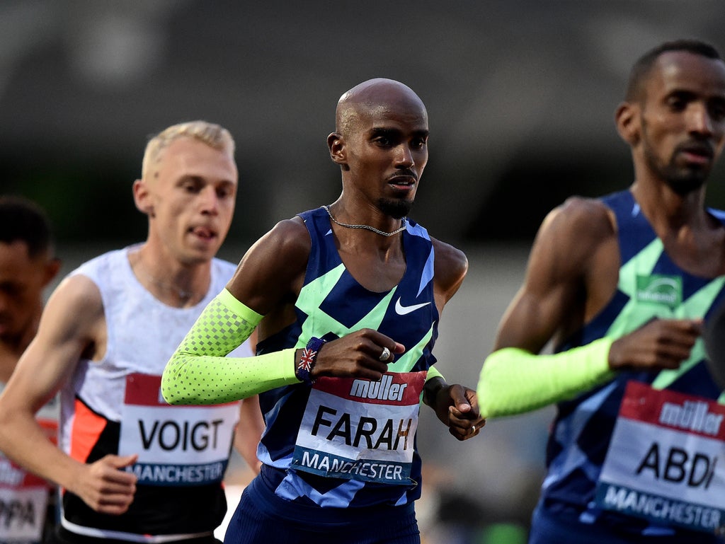 Mo Farah fails to qualify for Tokyo Olympic Games 10,000m
