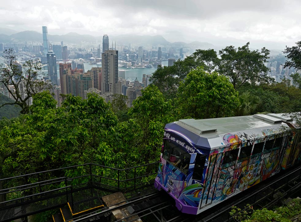 <p>Hong Kong Peak Tram Photo Gallery</p>