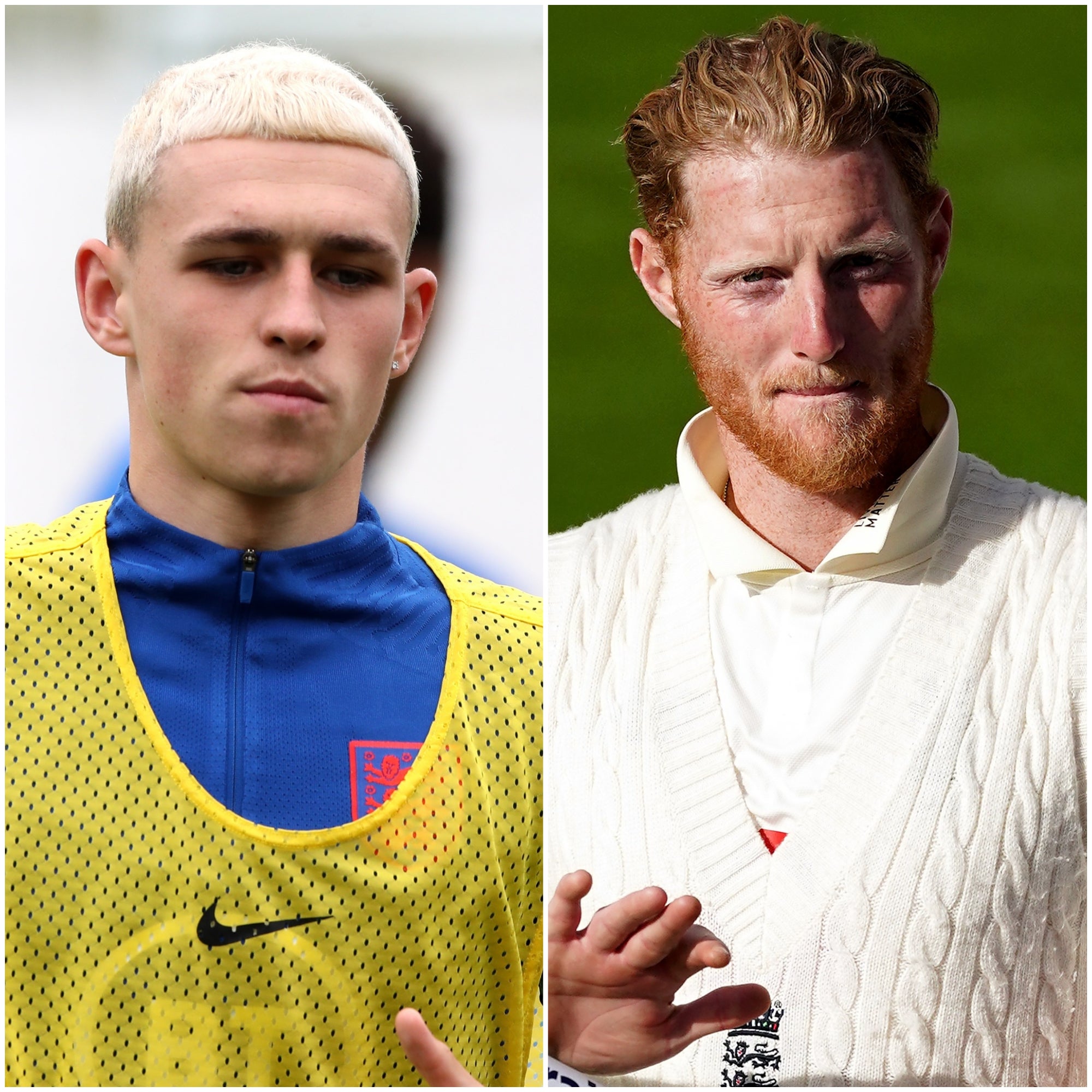 Phil Foden and Ben Stokes
