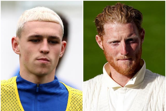 Phil Foden and Ben Stokes