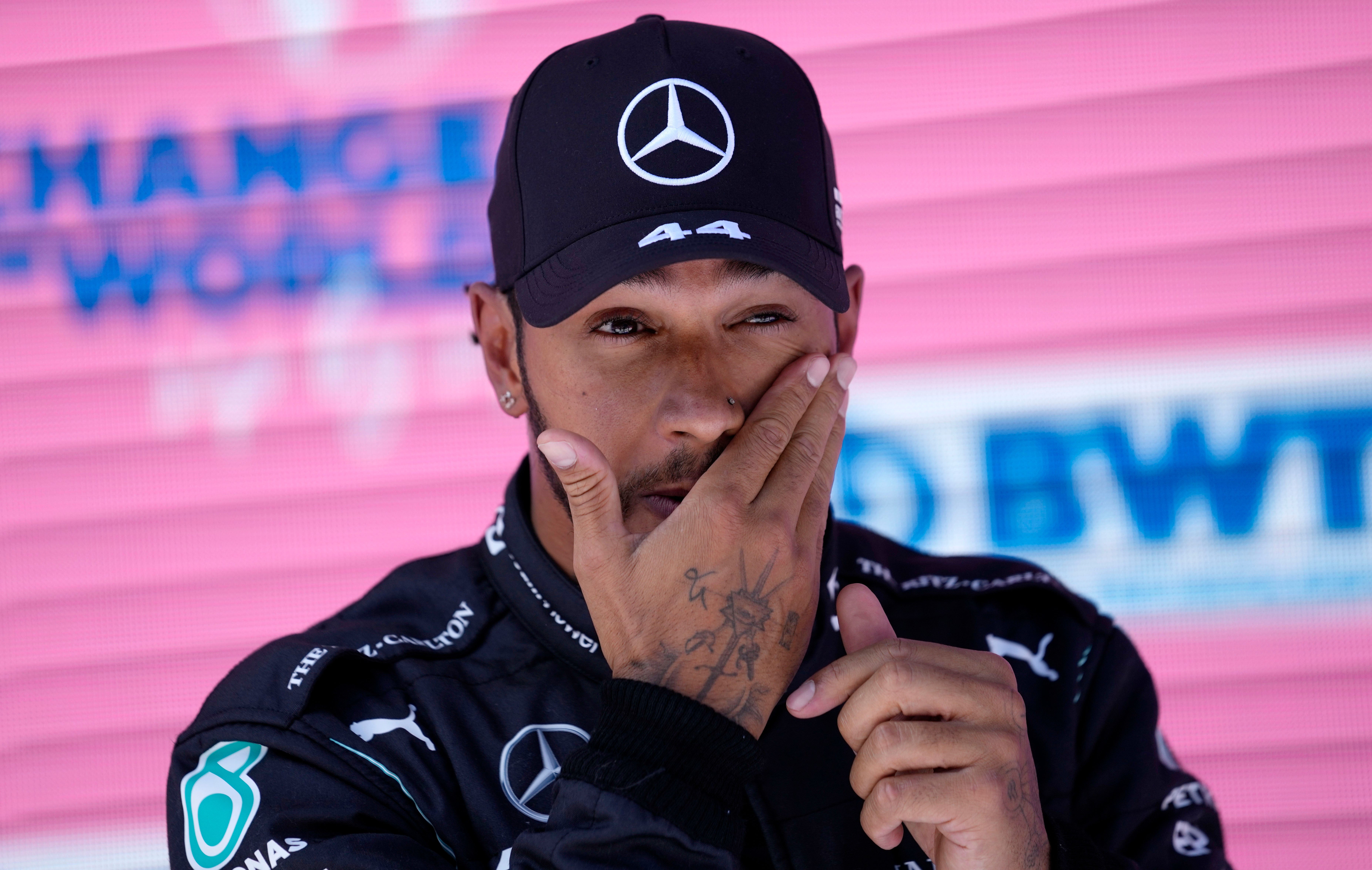 Lewis Hamilton was third quickest in qualifying