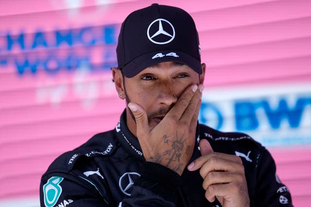 Lewis Hamilton was third quickest in qualifying