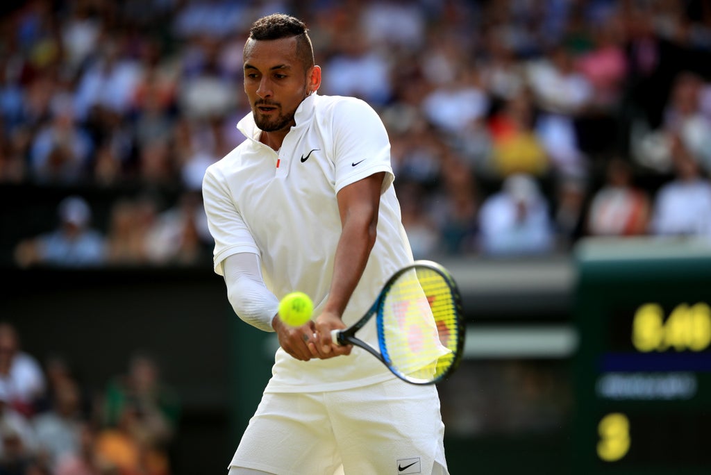 ‘Strawberries and chill’ on agenda as Nick Kyrgios gets ready for Wimbledon